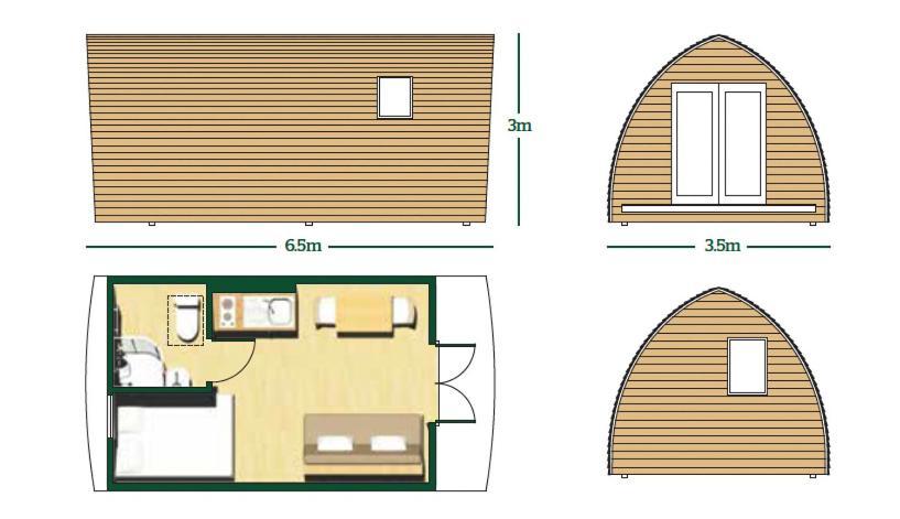 Vila Loch Shin Glamping Pods Lairg Exteriér fotografie