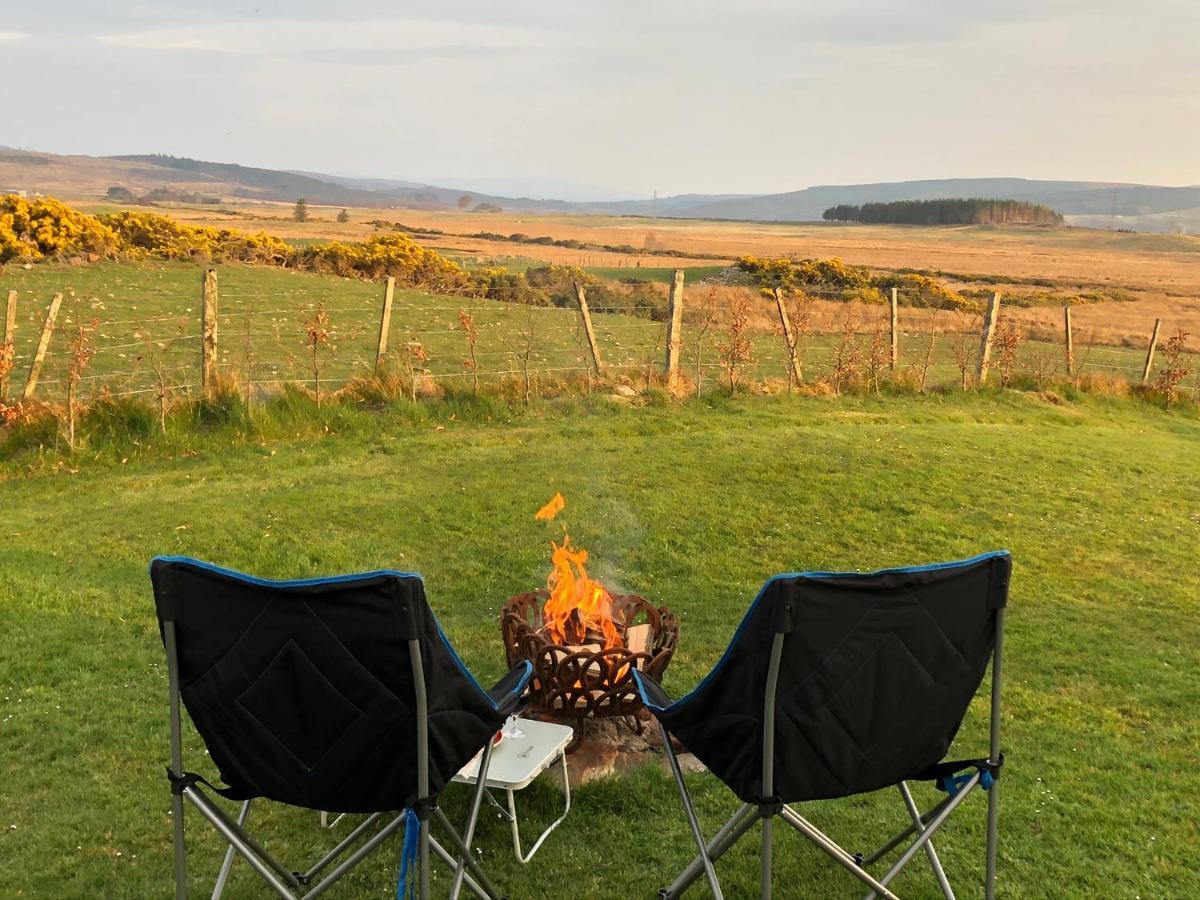 Vila Loch Shin Glamping Pods Lairg Exteriér fotografie